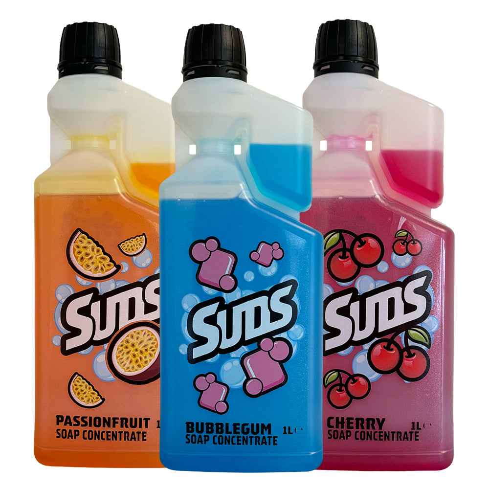 SUDS bundle - Bubblegum, Passionfruit, Cherry