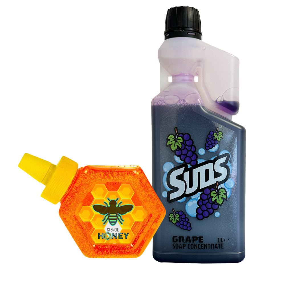 Stencil Honey / SUDS grape bundle