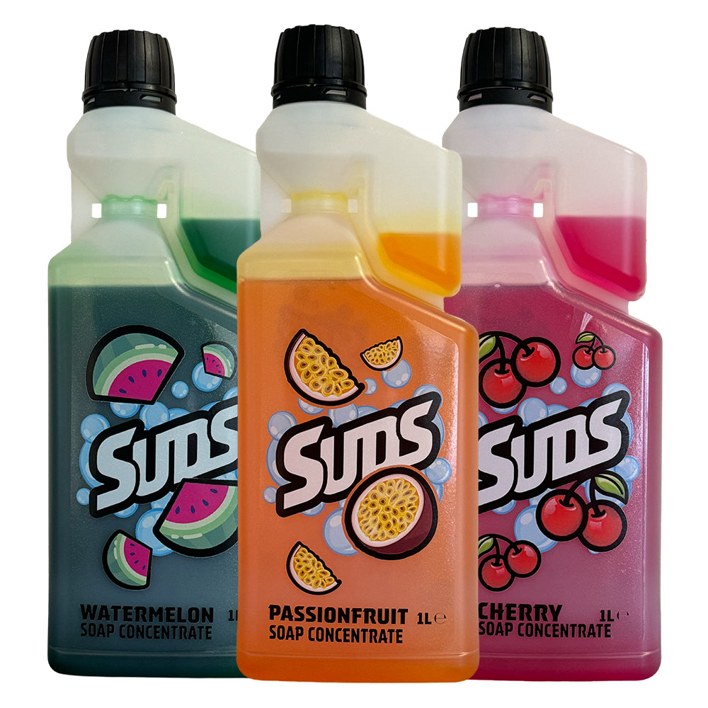 SUDS bundle - Passionfruit, Cherry, Watermelon