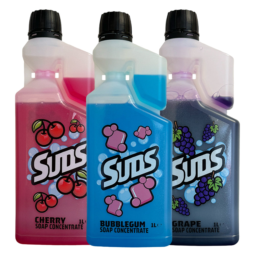 SUDS bundle - Bubblegum, Grape, Cherry